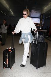 Stella Maxwell Arriving at LAX Airport 08-26-2024