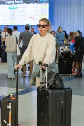 Stella Maxwell Arriving at LAX Airport 08-26-2024