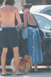 Thylane Blondeau at the Beach 08-22-2024