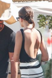 Thylane Blondeau on the Beach in Saint Tropez 08-02-2024