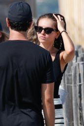 Thylane Blondeau on the Beach in Saint Tropez 08-02-2024