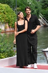 Angela Caloisi Arrive at Hotel Excelsior in Venice 09-04-2024