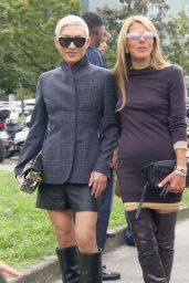 Anna Dello Russo Makes a Statement at Milan Fashion Week 09-17-2024