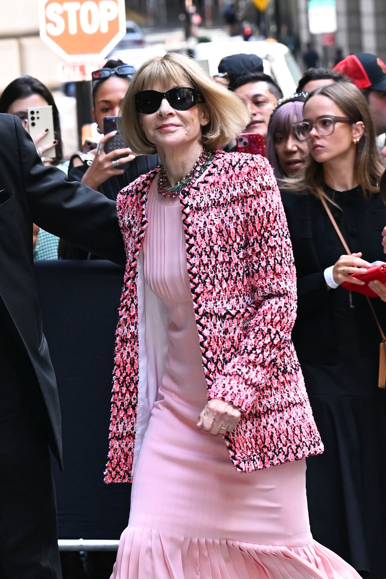 Anna Wintour Arrives at Carolina Herrera Fashion Show During NYFW 0909