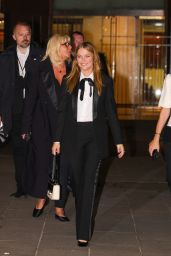 Camille Razat Arrives at "Emily in Paris" Dinner in Style