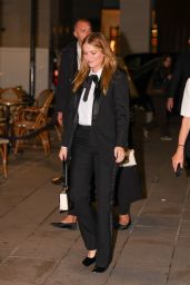 Camille Razat Arrives at "Emily in Paris" Dinner in Style