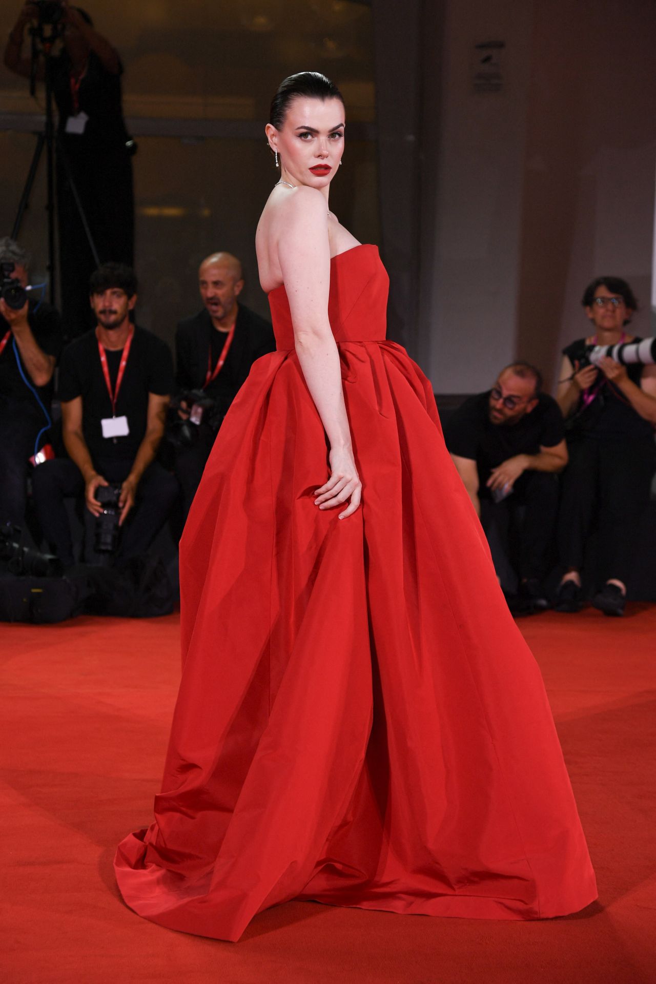 Charli Howard at ‘Three Friends’ Premiere During Venice Film Festival