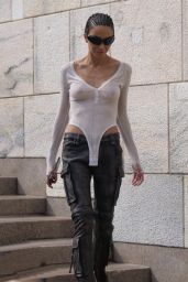 Chiara Biasi Attends Andreadamo Fashion Show at Milan Fashion Week 09-22-2024