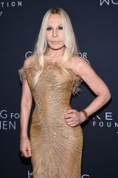 Donatella Versace – Kering Foundation’s Caring For Women Dinner in New York 09-09-2024