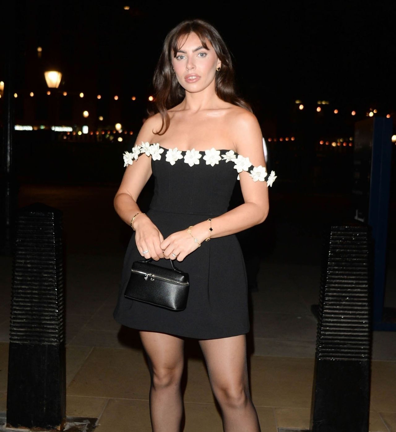 Francesca Allen Seen Leaving British Vogue and Rabanne Party During ...