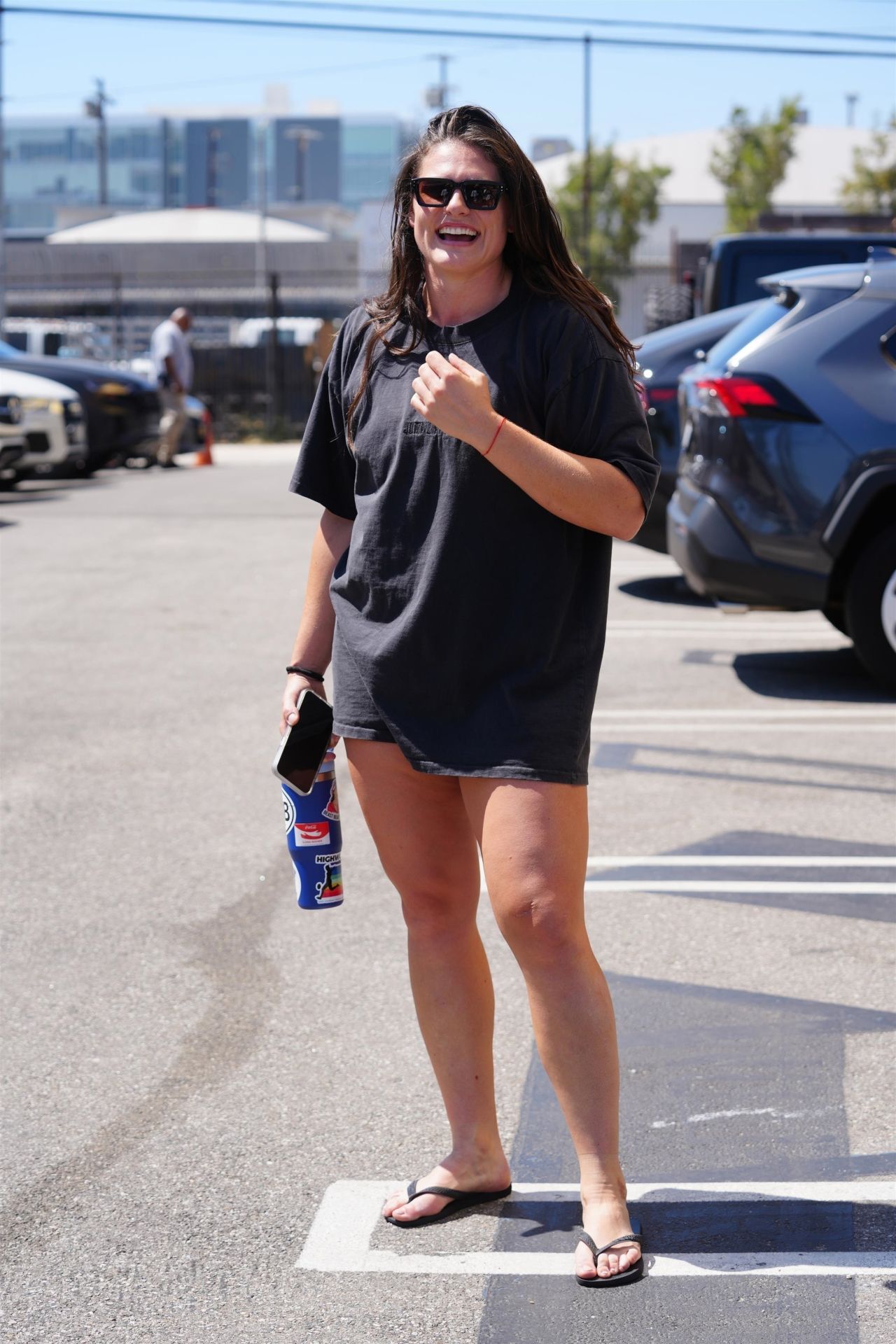 Ilona Maher Arrives at DWTS Rehearsal Studio in Los Angeles 09092024