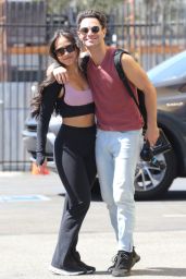 Jenn Tran and Sasha Farber Strike a Poserific Posture after DWTS Rehearsals 09-29-2024