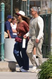 Jessica Alba Serves Courtside Chic with Chanel at Daughter