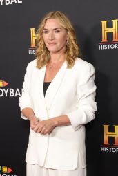 Kate Winslet Redefines Power Dressing in Stunning White Suit at HISTORYTalks