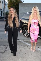 Kim Zolciak and Brielle Biermann Enjoy Heartwarming Mother-Daughter Dinner at Craig’s in West Hollywood