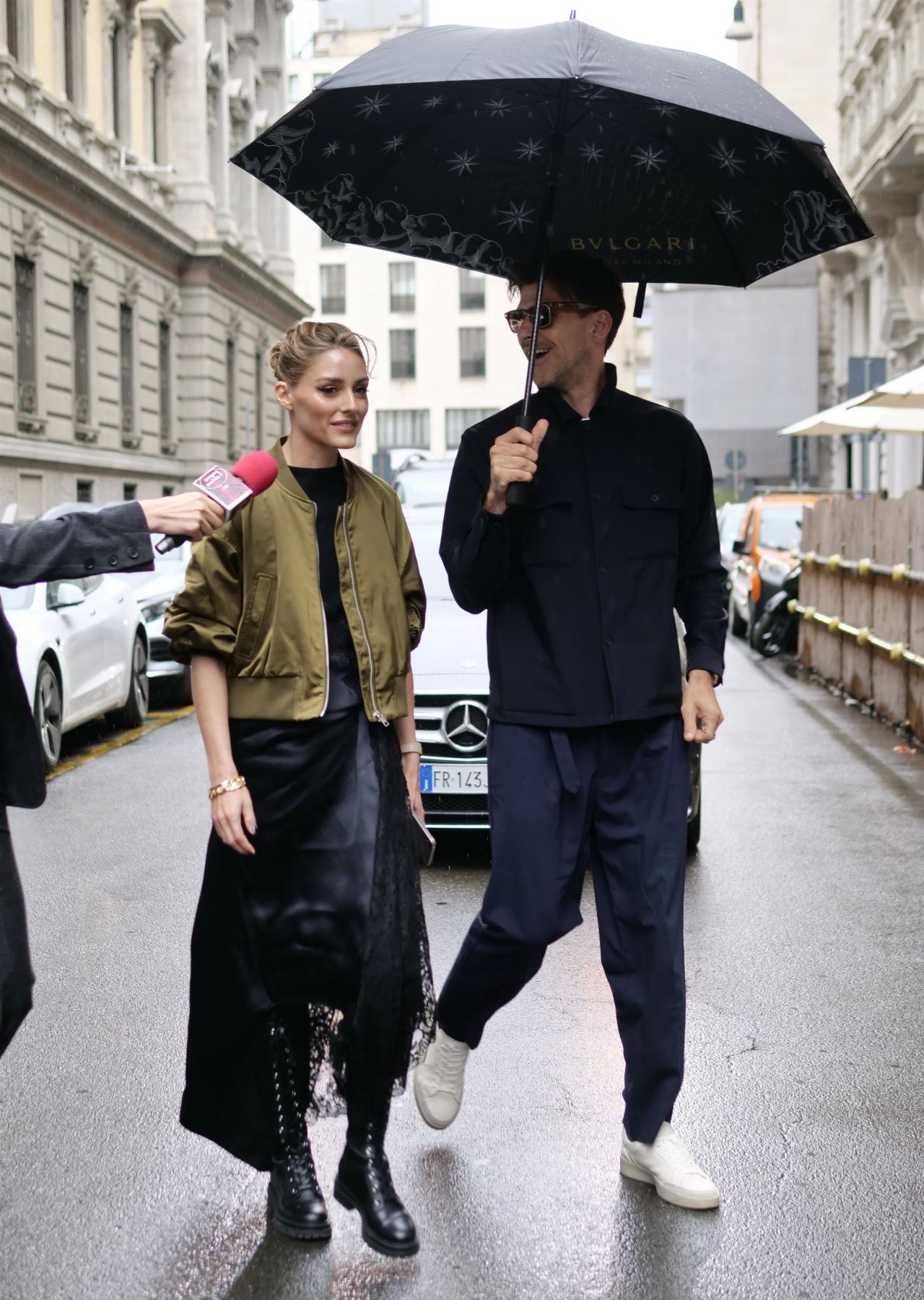 Olivia Palermo Attends The Del Core Fashion Show During Milan Fashion