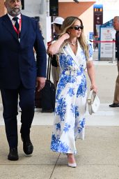 Sydney Sweeney Stuns in Floral Jumpsuit at Venice Film Festival