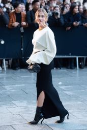 Valentina Ferragni Shines at Schiaparelli PFW Arrivals in Paris 09-26-2024