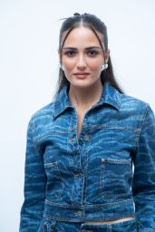 Yasmine Zahran Attends Stella McCartney SS25 Show at Paris Fashion Week