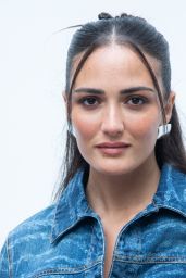 Yasmine Zahran Attends Stella McCartney SS25 Show at Paris Fashion Week
