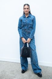 Yasmine Zahran Attends Stella McCartney SS25 Show at Paris Fashion Week