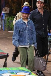 Addison Rae Sparks Speculation with Mystery Man in LA 10-14-2024