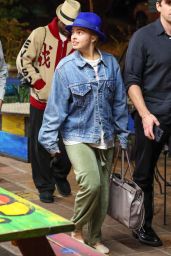 Addison Rae Sparks Speculation with Mystery Man in LA 10-14-2024