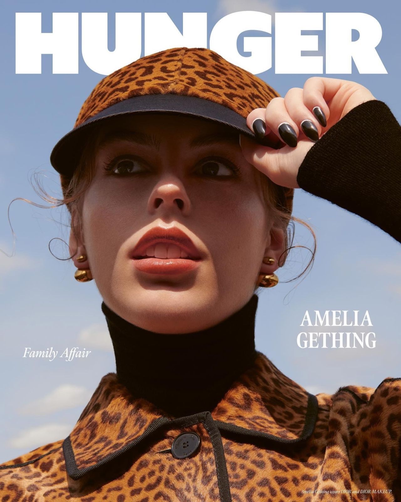 Amelia Gething - HUNGER Magazine October 2024 • CelebMafia