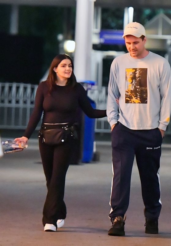 Ariel Winter and Luke Benward Scare Up Fun at Universal Studios [10-23-2024]