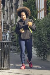 Aryn Drake-Lee Spotted on Breakfast Run in Los Feliz 10-08-2024