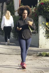 Aryn Drake-Lee Spotted on Breakfast Run in Los Feliz 10-08-2024