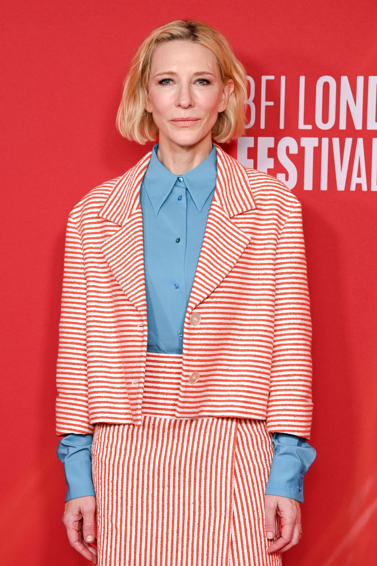 Cate Blanchett's Bold Color Clash Rochas Resort 2025 Steals the Show