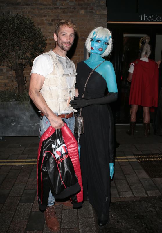 Charli Fisher at Hallowzeem Party in The Conduit Club, Covent Garden, London [10-25-2024]