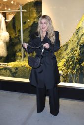 Cher & A.E. Edwards Depart Burberry NY Flagship 10-16-2024
