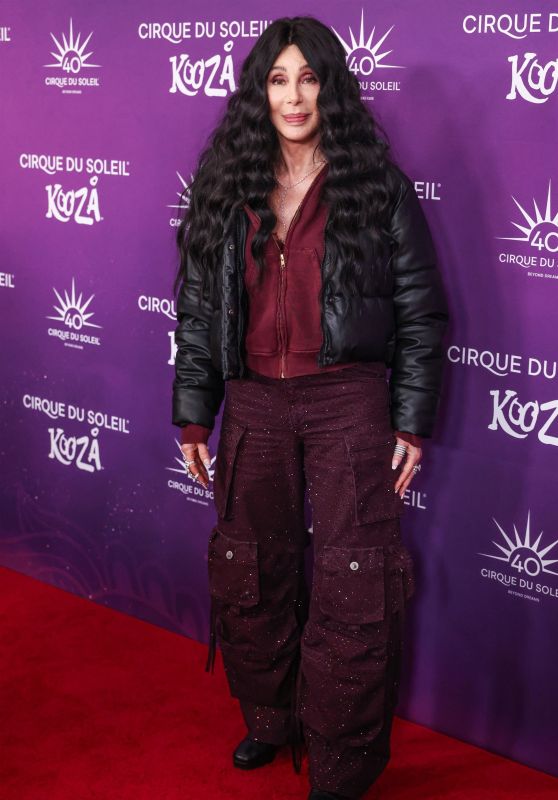 Cher Shines at Cirque du Soleil