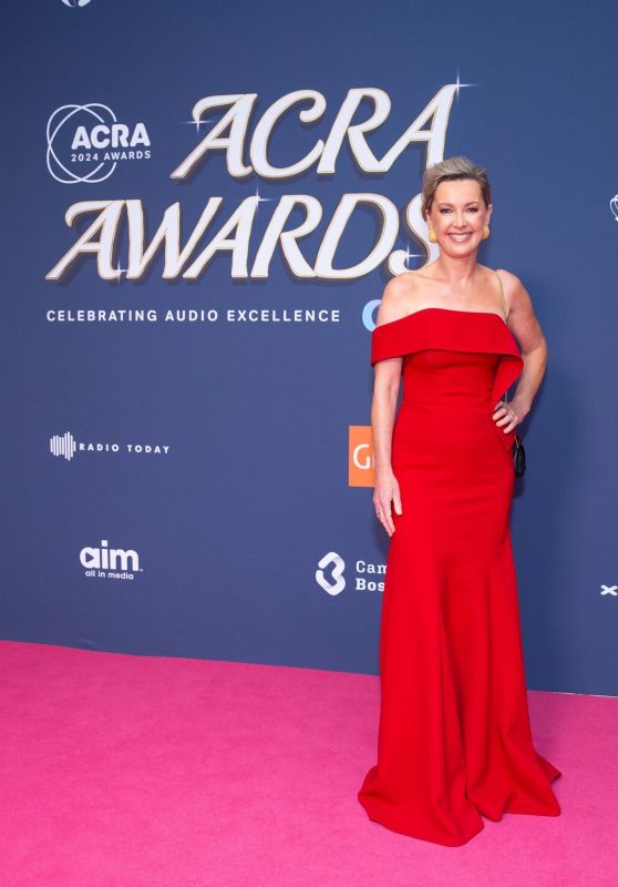 Deborah Knight at ACRA Awards 2024 in Sydney • CelebMafia