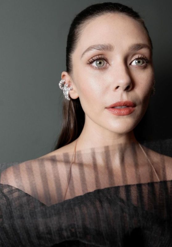 Elizabeth Olsen Lights Up Academy Museum Gala Photoshoot 10-2024