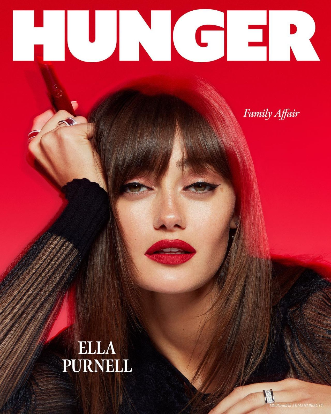 Ella Purnell - HUNGER Magazine October 2024 • CelebMafia