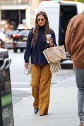 Fresh from Italy, Katie Holmes Revels in Morning Coffee in NYC before Returning to Broadway Stage [27-10-2024]