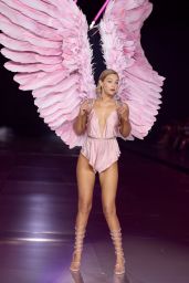 Gigi Hadid Dazzles in Pink: Victoria