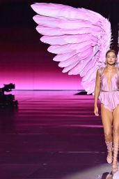 Gigi Hadid Dazzles in Pink: Victoria