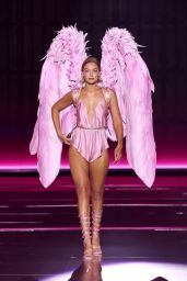 Gigi Hadid Dazzles in Pink: Victoria