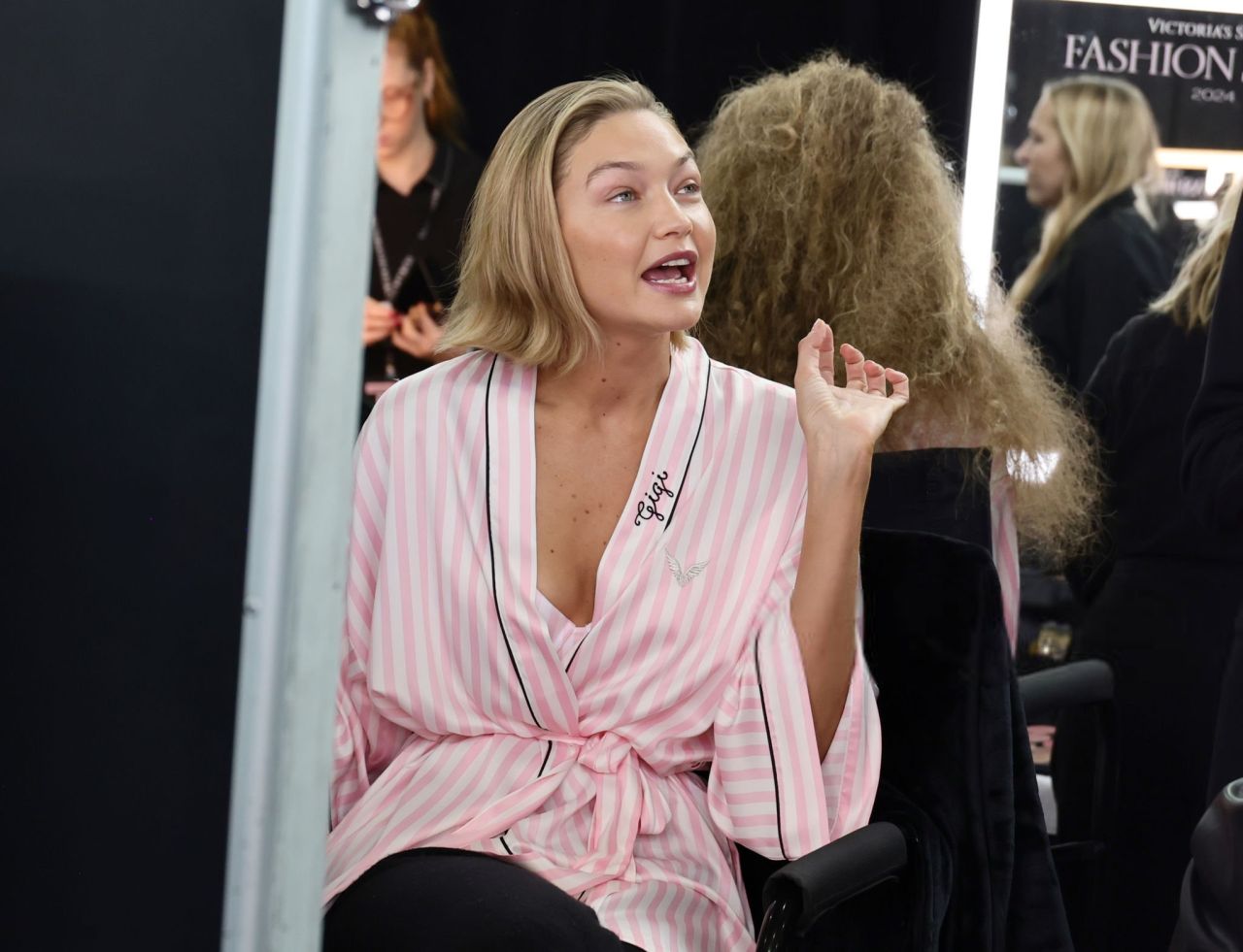 Gigi Hadid Shines as She Returns to the Victoria's Secret Runway 1015