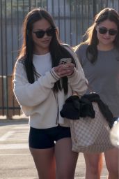 Jenn Tran Brings Her Game Face to Dancing With The Stars Rehearsals 02-10-2024