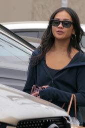 Jenn Tran Spotted at DWTS Rehearsals in Los Angeles 10-16-2024