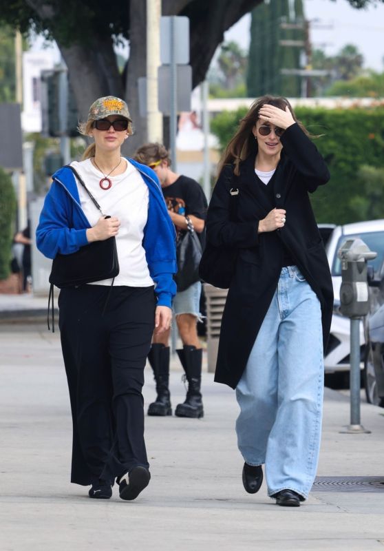 Jennifer Lawrence and Dakota Johnson Spotted Out in LA [10-27-2024]