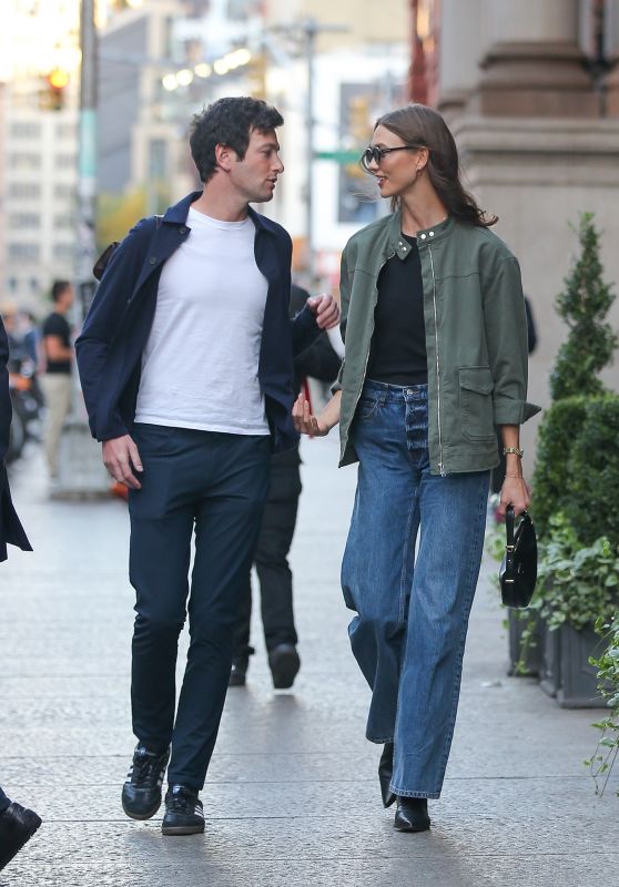 Karlie Kloss and Joshua Kushner Hold Hands and Share a Kiss in Stylish New York Outing [10-22-2024]