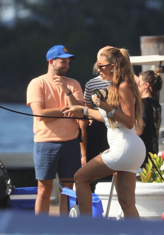 Larsa Pippen Sets Sail for Stylish Outing with 