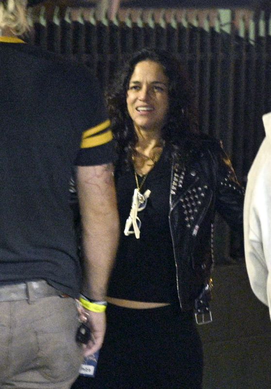 Michelle Rodriguez Parties Hard With Friends in LA Concert Scene [10-27-2024]