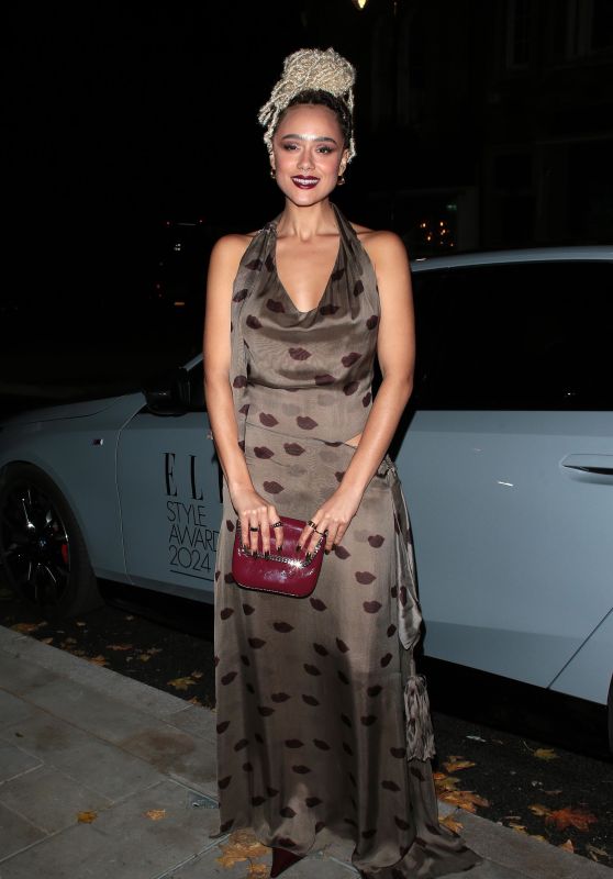 Nathalie Emmanuel Sizzles at ELLE Style Awards in London [10-23-2024]